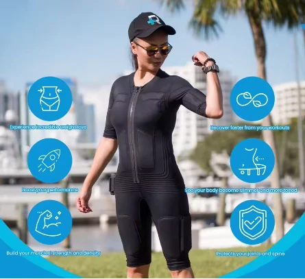 Professional Wireless EMS Fitness Machine Full Set Professional Wireless EMS Fitness Machine Full Set