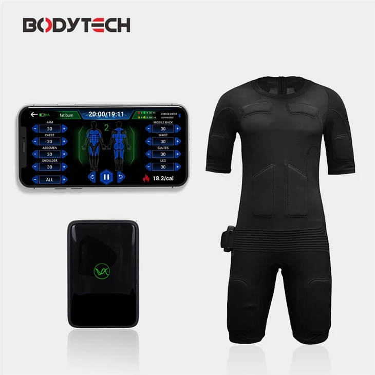 Wearable EMS Training Suit At-Home