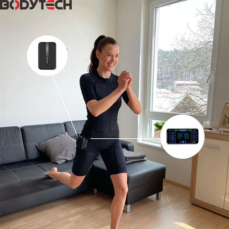 2024 New Design Ems Fitness Muscle Building Fat Reduction Ems Training Suit For Home Use